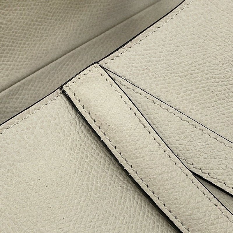 クリスチャン・ディオール ハンドバッグ サドルバッグ ミニ レザー M0447CWVG Christian Dior 白