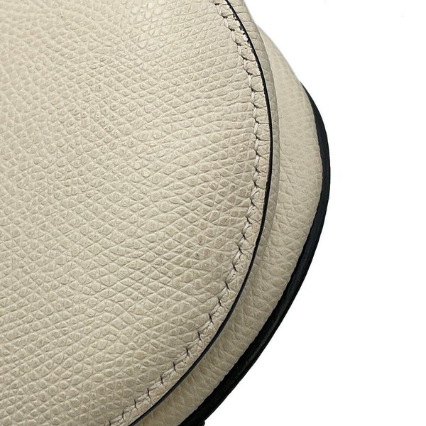 クリスチャン・ディオール ハンドバッグ サドルバッグ ミニ レザー M0447CWVG Christian Dior 白