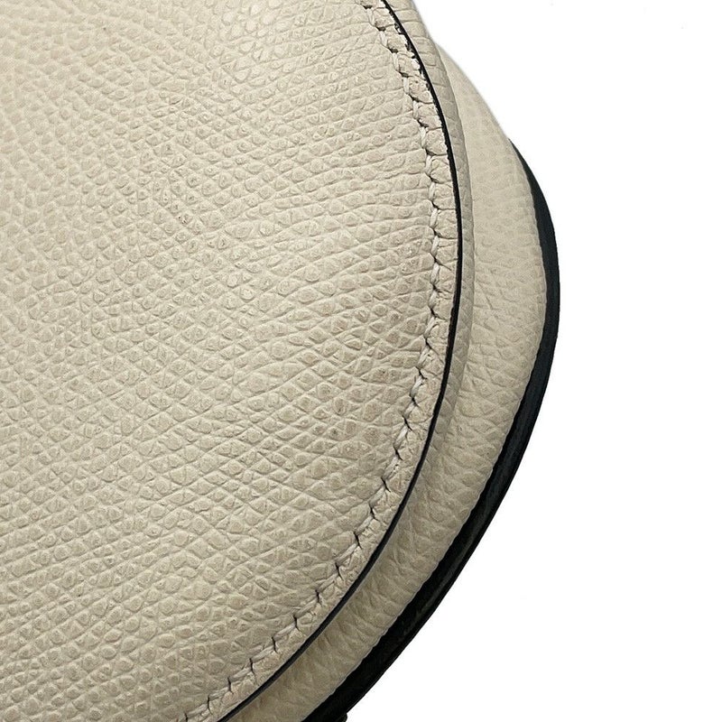 クリスチャン・ディオール ハンドバッグ サドルバッグ ミニ レザー M0447CWVG Christian Dior 白