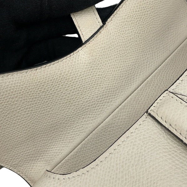 クリスチャン・ディオール ハンドバッグ サドルバッグ ミニ レザー M0447CWVG Christian Dior 白