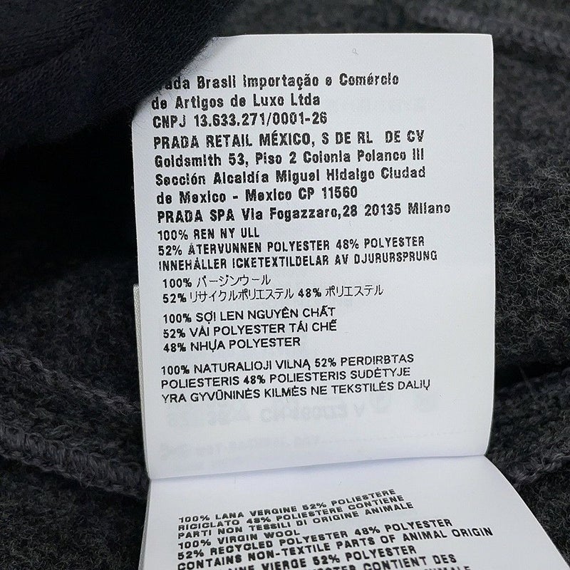 ミュウミュウ カーディガン ロゴ クロップド丈 レディースサイズ36 MMJ113 Miu Miu トップス