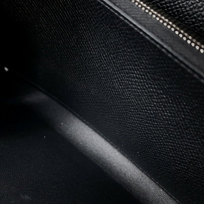 エルメス 長財布 コンスタンス トゥーゴー ロング ブラック/シルバー金具 エプソン W刻印 財布 黒