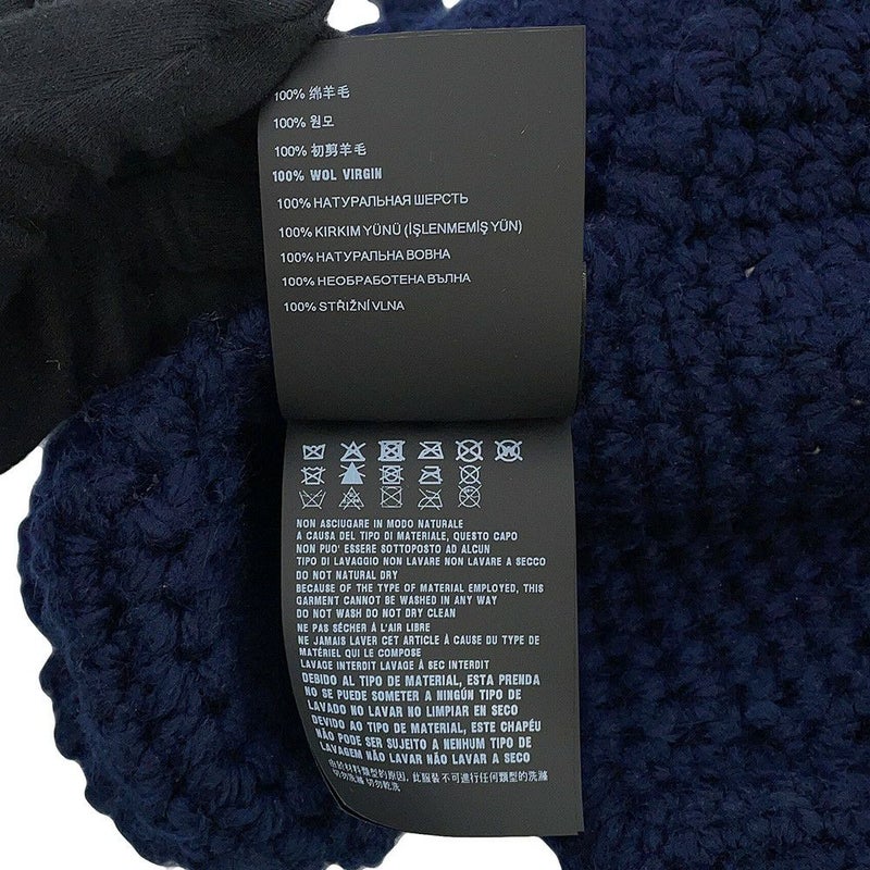 ミュウミュウ ニット帽 トラッパーハット ヴァージンウール 5HC385 Miu Miu 帽子