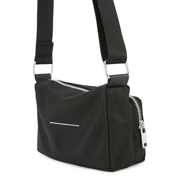 エムエムシックス メゾンマルジェラ ショルダーバッグ クロスボディバッグ ナイロン SB5WG0023 MM6 Maison Margiela 黒