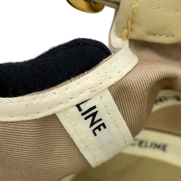 セリーヌ キャップ ロゴ ベースボールキャップ コットン レディースサイズM 2AUA1746P CELINE 帽子