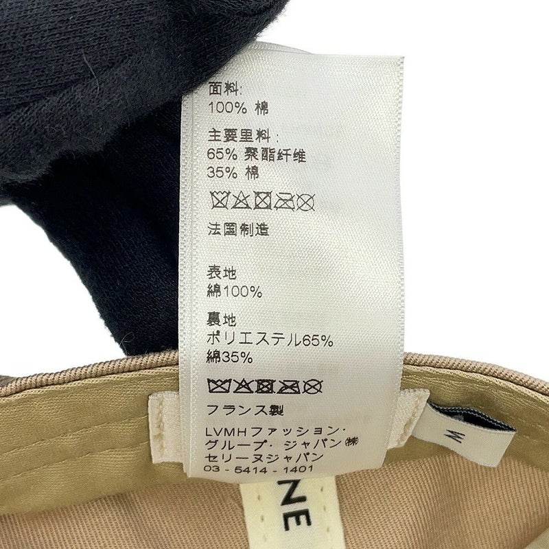 セリーヌ キャップ ロゴ ベースボールキャップ コットン レディースサイズM 2AUA1746P CELINE 帽子