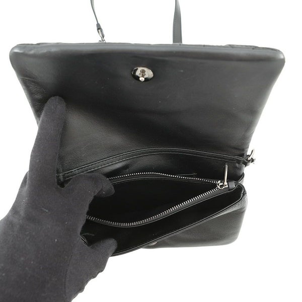 クリスチャン・ディオール チェーンショルダーバッグ Caro カロ ポーチ マクロカナージュ S5135UNGX Christian Dior 黒