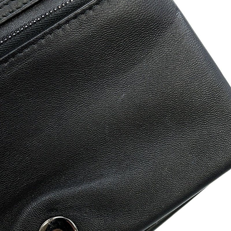 クリスチャン・ディオール チェーンショルダーバッグ Caro カロ ポーチ マクロカナージュ S5135UNGX Christian Dior 黒