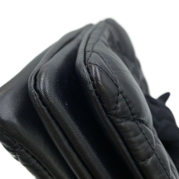 クリスチャン・ディオール チェーンショルダーバッグ Caro カロ ポーチ マクロカナージュ S5135UNGX Christian Dior 黒