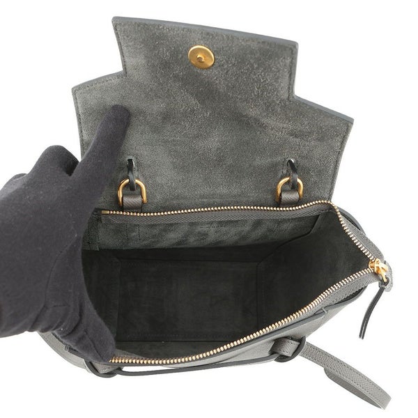 セリーヌ ハンドバッグ ベルトバッグ ナノ レザー 189003 CELINE 2wayショルダーバッグ