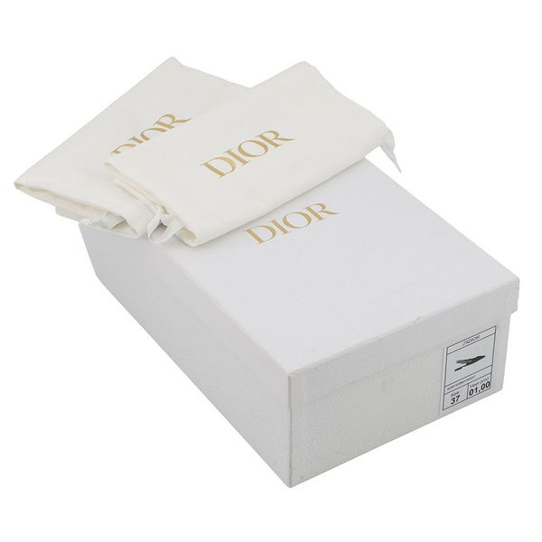 ディオール サンダル J'Adior スリングバックフラット レディースサイズ37 KDB745BMY Christian Dior 靴 黒