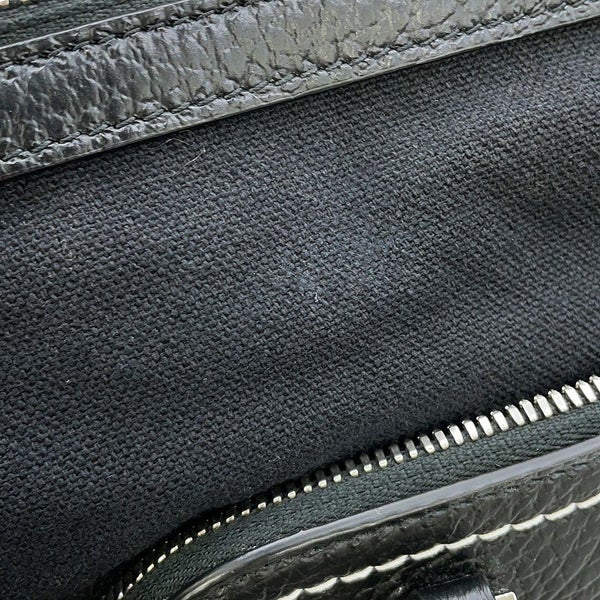 メゾンマルジェラ ハンドバッグ 5AC ミニ レザー キャンバス S56WG0082 Maison Margiela 2WAY 黒