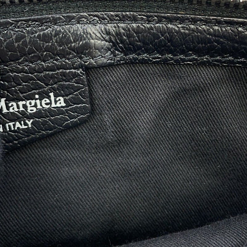 メゾンマルジェラ ハンドバッグ 5AC ミニ レザー キャンバス S56WG0082 Maison Margiela 2WAY 黒