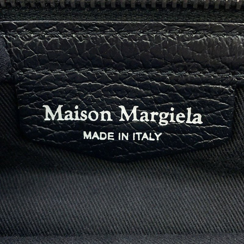 メゾンマルジェラ ハンドバッグ 5AC ミニ レザー キャンバス S56WG0082 Maison Margiela 2WAY 黒