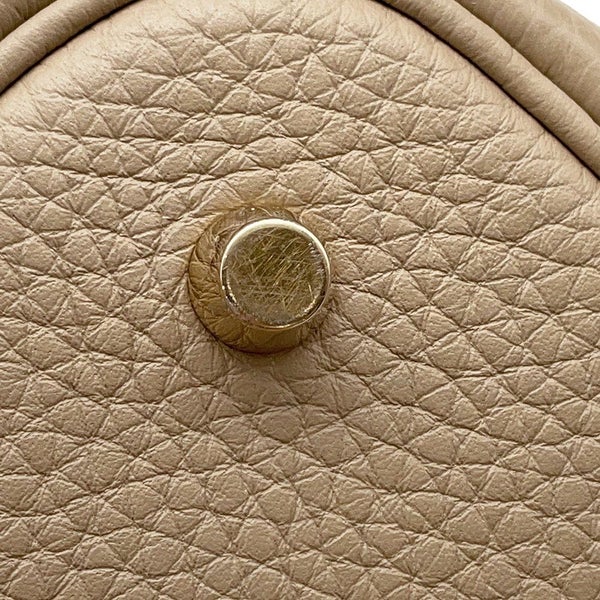 エルメス ハンドバッグ ピコタンロックMM ベージュマルファ/ゴールド金具 トリヨンクレマンス W刻印