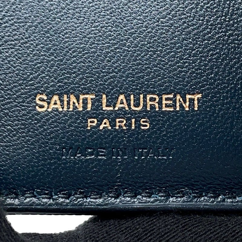 サンローランパリ 三つ折財布 タイニーウォレット モノグラム サンローラン レザー 505118 SAINT LAURENT PARIS 財布