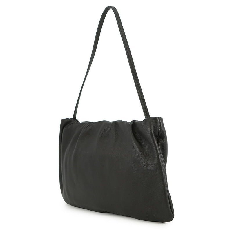 ザ・ロウ ショルダーバッグ XL Bourse ボース レザー W1719 THE ROW 黒