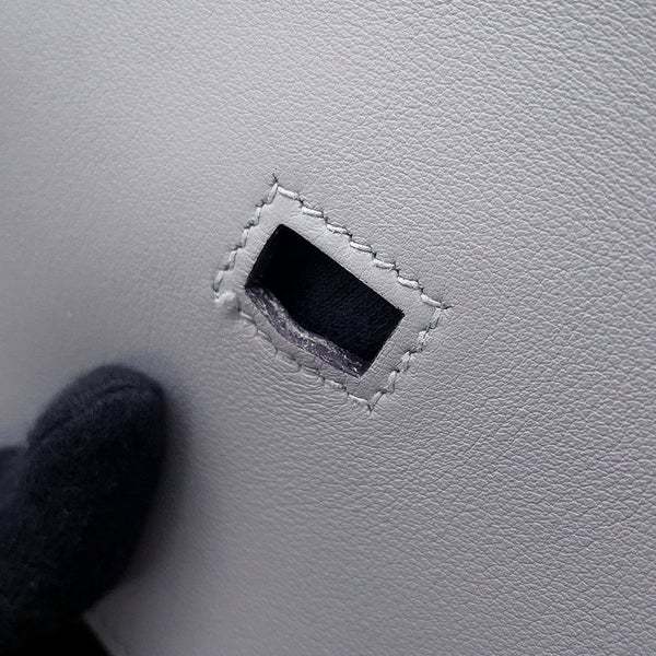 エルメス ジプシエール ミニ グリパンタン/シルバー金具 スイフト K刻印 HERMES バッグ