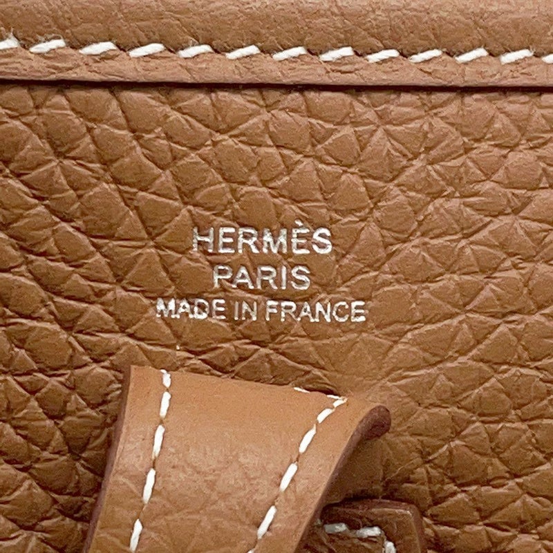 エルメス エブリンTPM 111cm アマゾン ゴールド/シルバー金具 トリヨンクレマンス K刻印