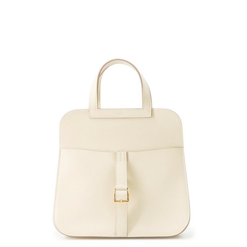 エルメス ハンドバッグ アルザン ミニ クレ/ゴールド金具 スイフト K刻印 ２wayショルダー