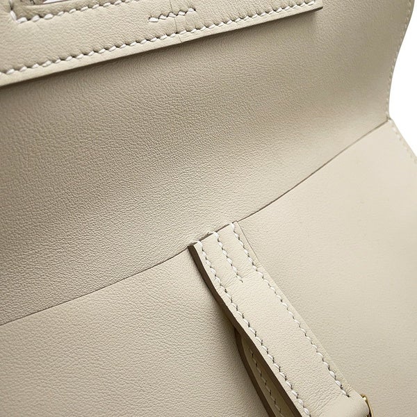 エルメス ハンドバッグ アルザン ミニ クレ/ゴールド金具 スイフト K刻印 ２wayショルダー