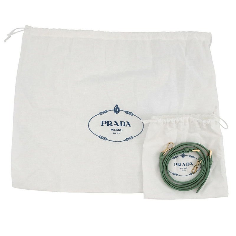 プラダ ハンドバッグ Re-Nylon トップハンドルバッグ オーストリッチ ナイロン 1BB106 PRADA 2way