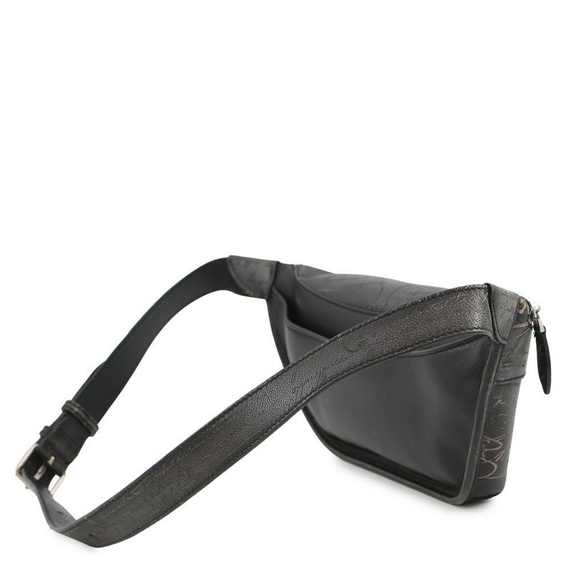 ベルルッティ ボディバッグ カリグラフィ ライダー バムバッグ レザー Berluti 黒