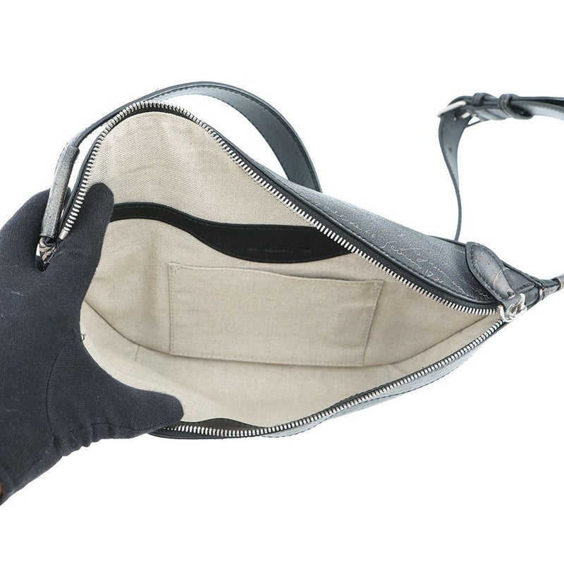 ベルルッティ ボディバッグ カリグラフィ ライダー バムバッグ レザー Berluti 黒