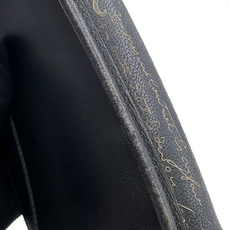 ベルルッティ ボディバッグ カリグラフィ ライダー バムバッグ レザー Berluti 黒