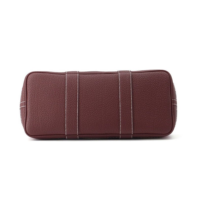 エルメス トートバッグ ガーデンパーティTPM ルージュアッシュ/シルバー金具 トワルオフィシエ/ネゴンダ B刻印