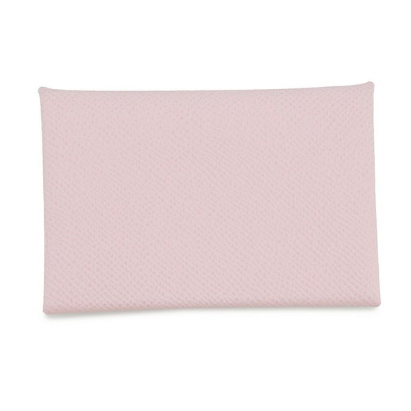 エルメス カードケース カルヴィ ローズダーリン エプソン K刻印 HERMES 名刺入れ