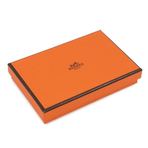 エルメス カードケース カルヴィ ローズダーリン エプソン K刻印 HERMES 名刺入れ