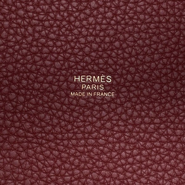 エルメス ハンドバッグ ピコタンロックPM ルージュアッシュ/ゴールド金具 トリヨンクレマンス W刻印