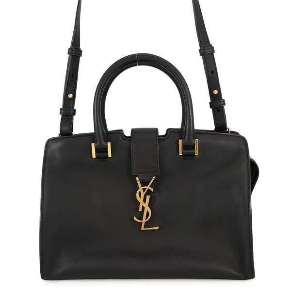 サンローランパリ ハンドバッグ ベイビーカバス 424868 SAINT LAURENT PARIS 2way 黒