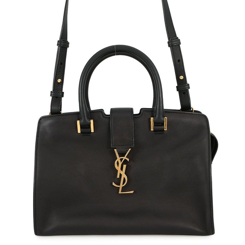 サンローランパリ ハンドバッグ ベイビーカバス 424868 SAINT LAURENT PARIS 2way 黒