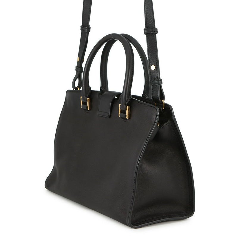 サンローランパリ ハンドバッグ ベイビーカバス 424868 SAINT LAURENT PARIS 2way 黒