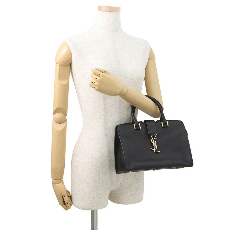 サンローランパリ ハンドバッグ ベイビーカバス 424868 SAINT LAURENT PARIS 2way 黒