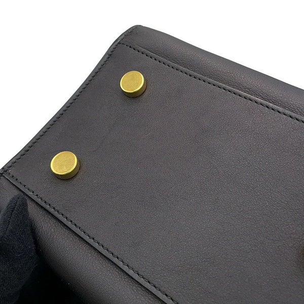 サンローランパリ ハンドバッグ ベイビーカバス 424868 SAINT LAURENT PARIS 2way 黒