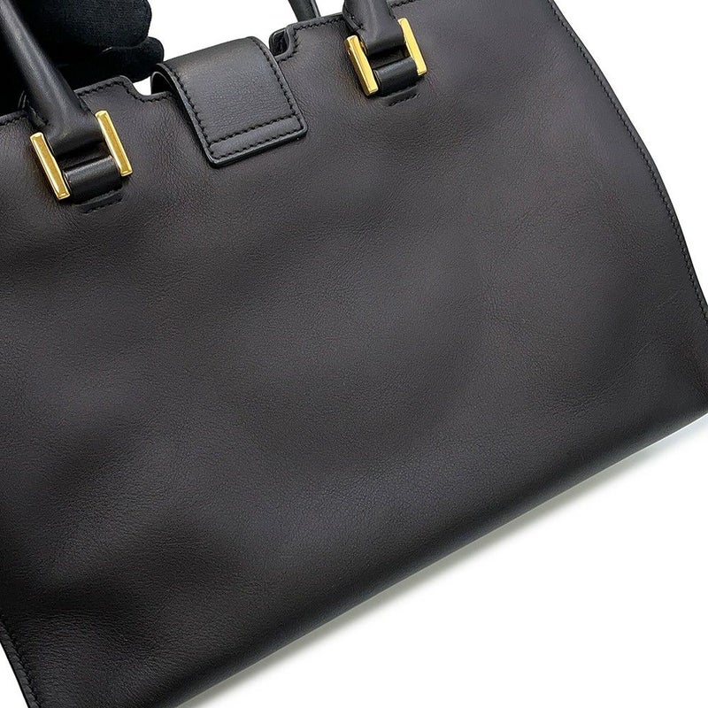 サンローランパリ ハンドバッグ ベイビーカバス 424868 SAINT LAURENT PARIS 2way 黒