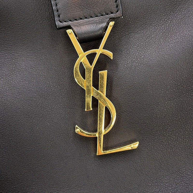 サンローランパリ ハンドバッグ ベイビーカバス 424868 SAINT LAURENT PARIS 2way 黒