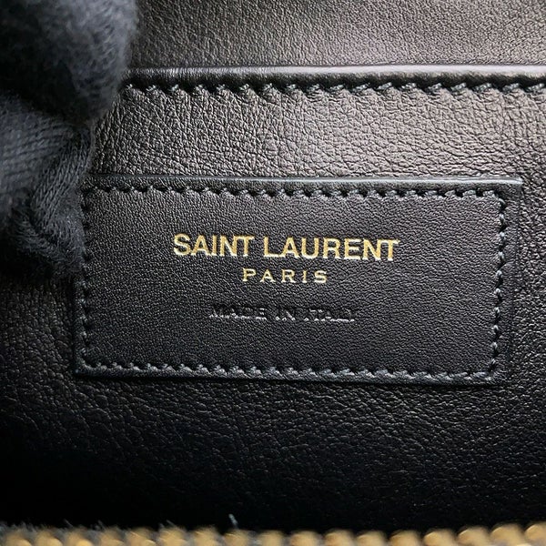 サンローランパリ ハンドバッグ ベイビーカバス 424868 SAINT LAURENT PARIS 2way 黒