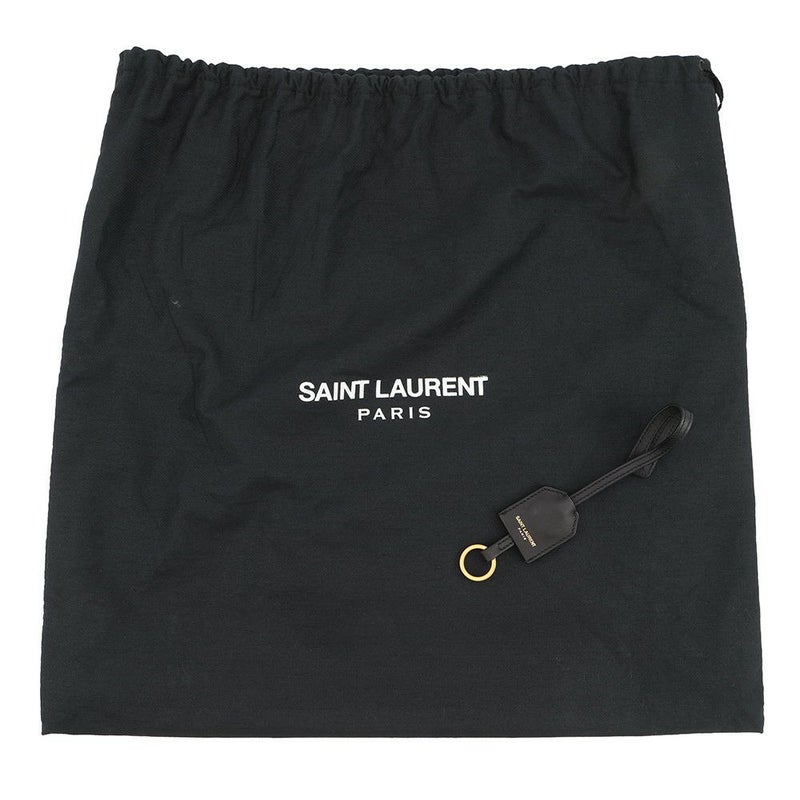 サンローランパリ ハンドバッグ ベイビーカバス 424868 SAINT LAURENT PARIS 2way 黒
