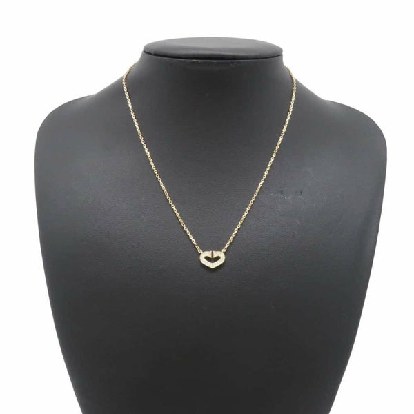 カルティエ ネックレス Cハート ダイヤモンド K18YGイエローゴールド Cartier ペンダント ジュエリー