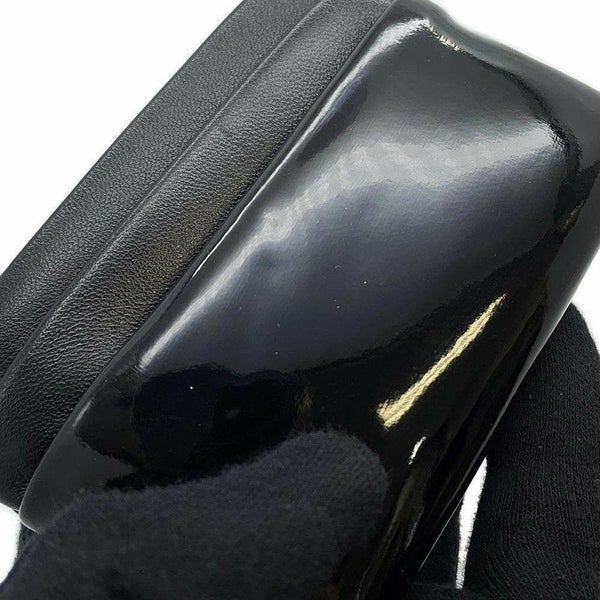 サンローランパリ コインケース ロゴ パテント 777889 SAINT LAURENT PARIS 財布 黒