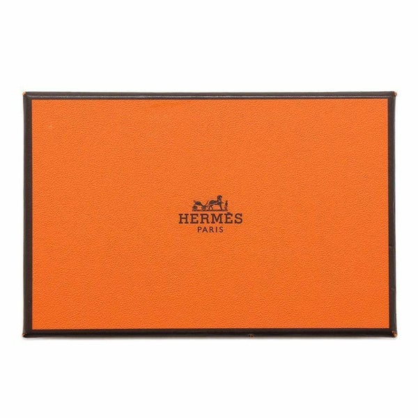 エルメス 4連キーケース ベアン フラミンゴ/シルバー金具 エプソン □R刻印 HERMES キーケース