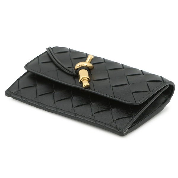 ボッテガヴェネタ コインケース アンディアーモ ファスナー レザー 776031 BOTTEGA VENETA 財布 黒
