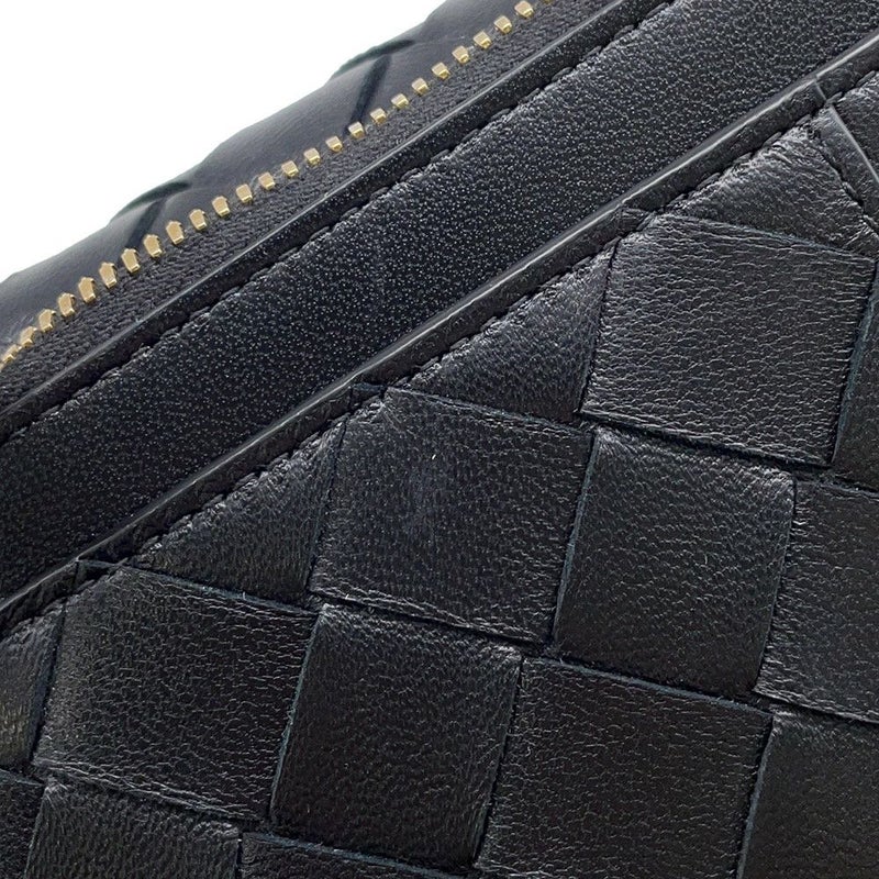 ボッテガヴェネタ コインケース アンディアーモ ファスナー レザー 776031 BOTTEGA VENETA 財布 黒