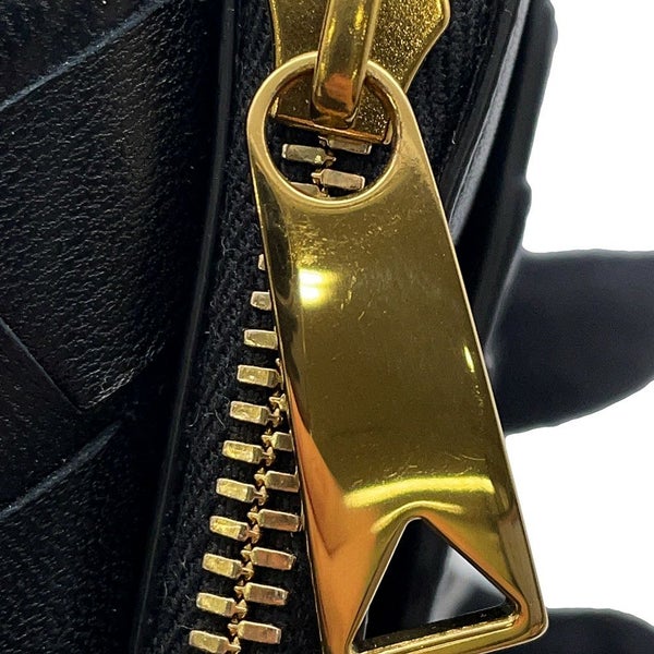 ボッテガヴェネタ コインケース アンディアーモ ファスナー レザー 776031 BOTTEGA VENETA 財布 黒