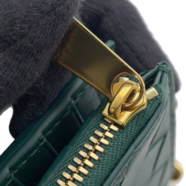 ボッテガヴェネタ 二つ折り財布 ソルスティス ミディアム レザー 806078 BOTTEGA VENETA 財布