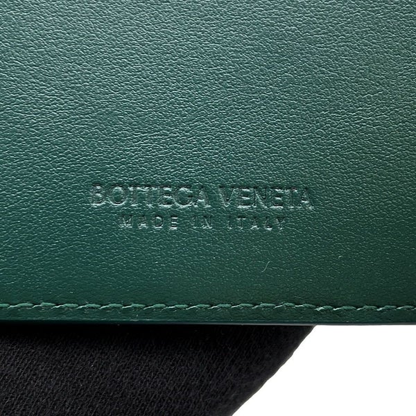 ボッテガヴェネタ 二つ折り財布 ソルスティス ミディアム レザー 806078 BOTTEGA VENETA 財布